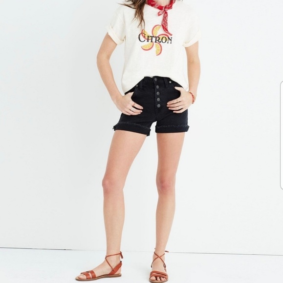 Madewell Pants - NWT. Madewell high waisted shorts